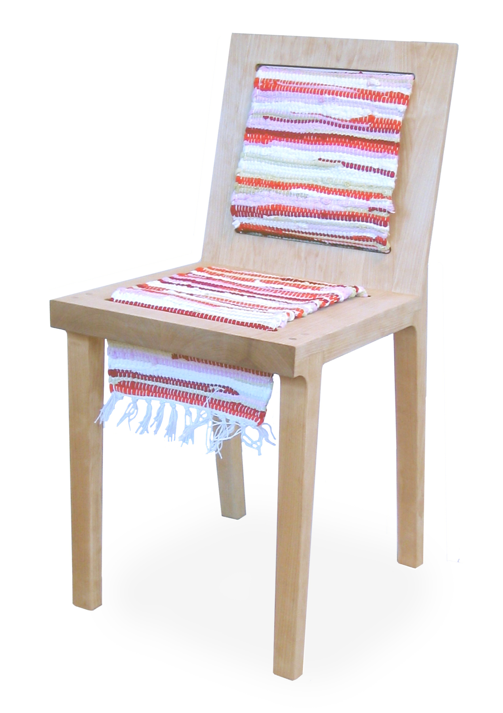 Solid wood chair