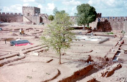 Binnenzijde kasteel