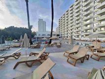 lege bedjes hotel