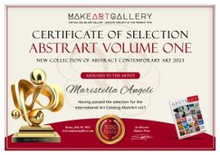 Certificato di selezione AbstrArt Vol. 1