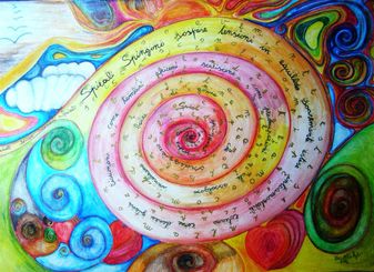 “Spirali spingono sospese”