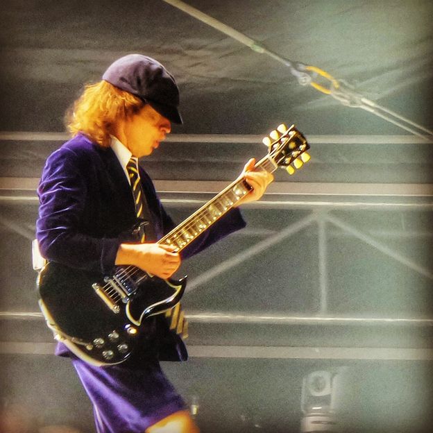 Angus Young AC/DC Friends Arena.