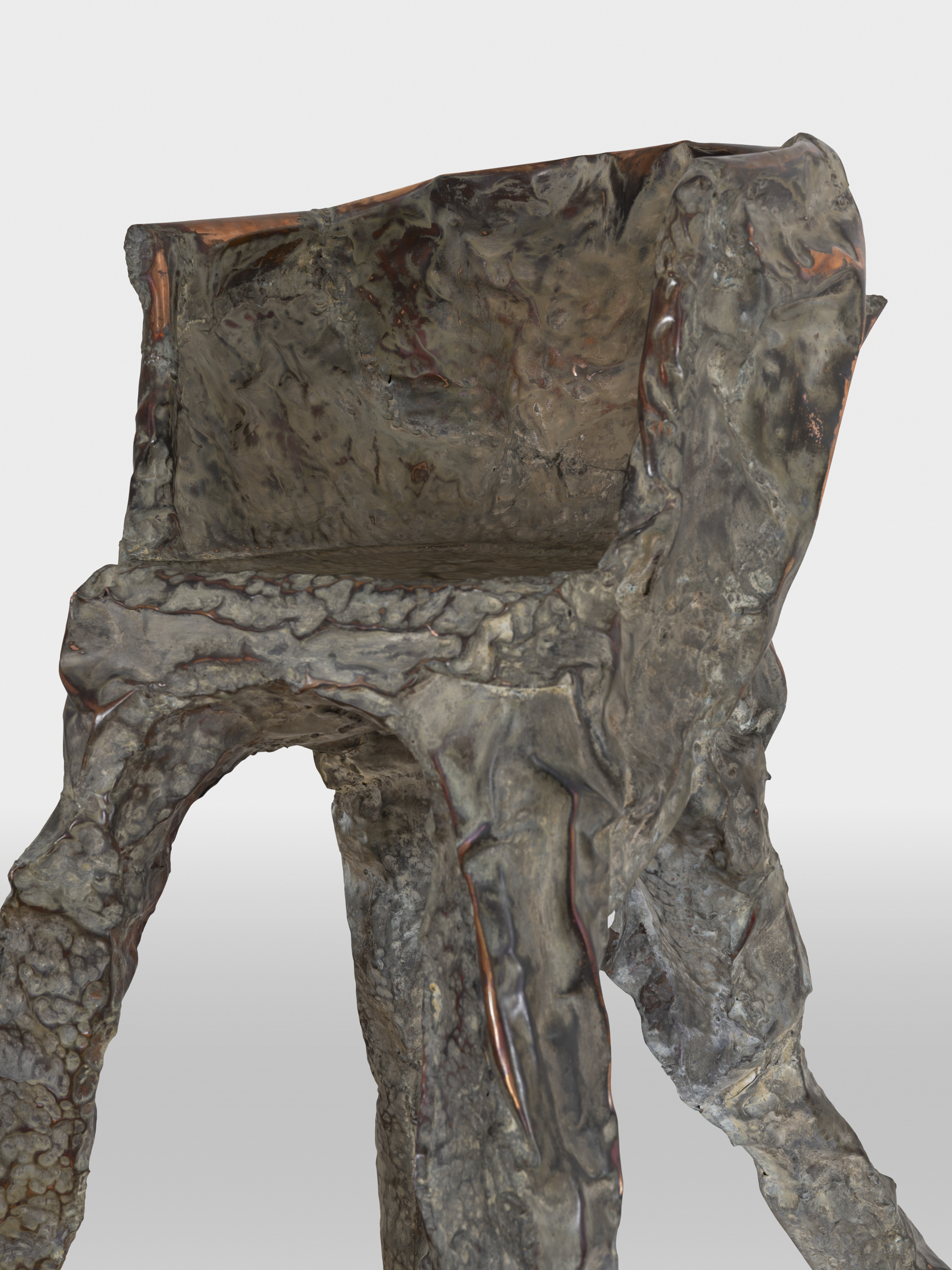 Arachne, Marius Ritiu, contemporary art, copper sculpture, contemporary sculpture, copper, functional art, collectible design