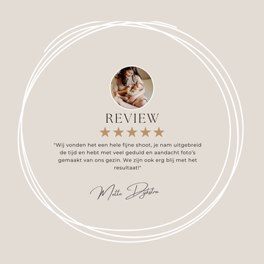Beige Simple Elegant Client Testimonial Instagram Post