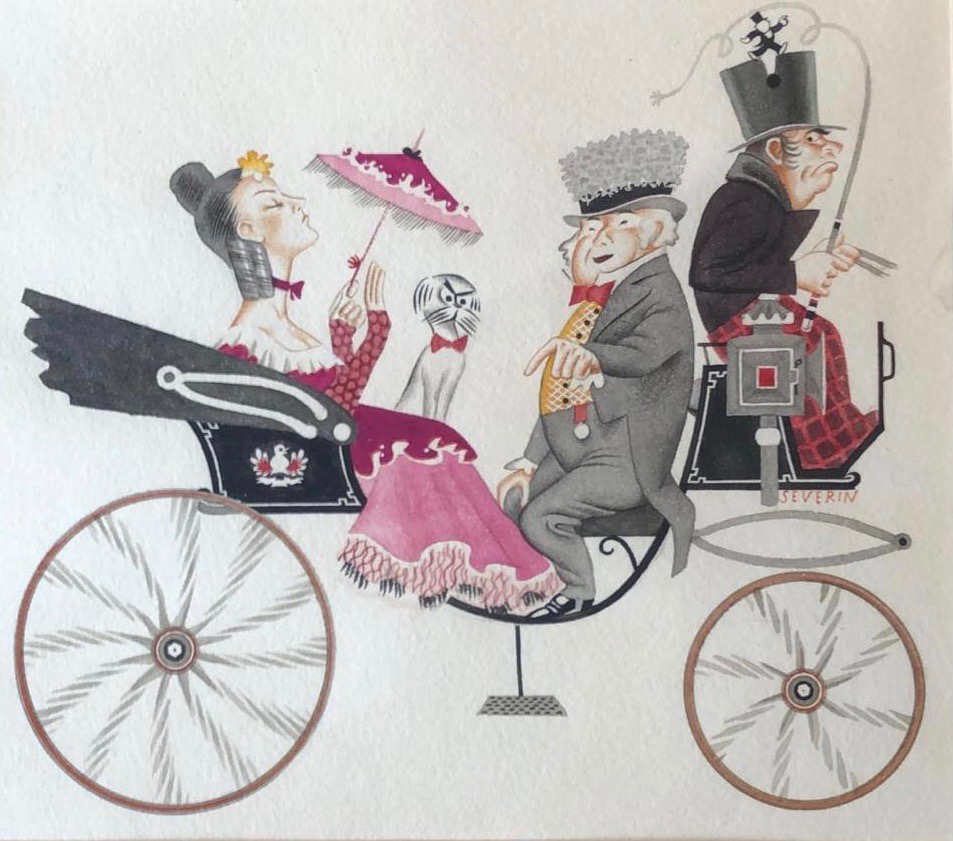 Coaching Cartoon - 1930