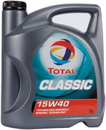 CLASSIC 15W40 5LTR TOTAL