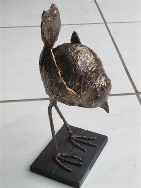 Vogel in brons, februari 2019