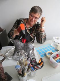 15  januari 2019  komen Agnes en Ellie voor een 2e keer om iets moois te maken  en het was weer een succes !