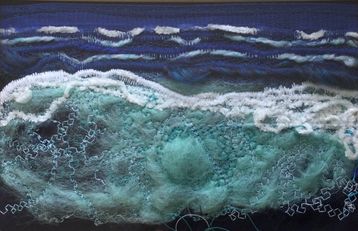 Jade Foam Sea Study 