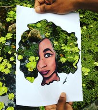 Edwin Wainaina, AfroSookie na Kijani, photograph