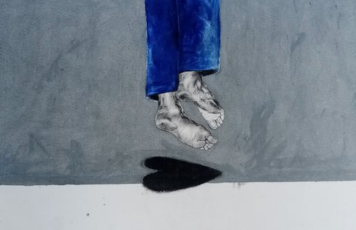 Antony Kamau, Kenya, Kupenda, acrylic