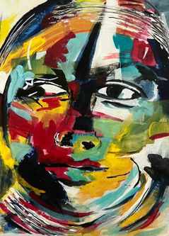 Priyanka Shah, 11, Kenya, Reflection, watercolor