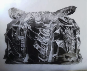 Anne Onyango, Hyperrealism, pencil