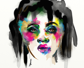 Edwin  Wainaina, Adore woman, digital