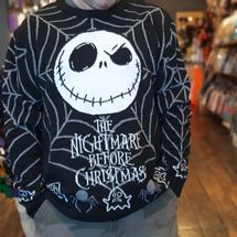 Nightmare Before Christmas Jack Web Jumper