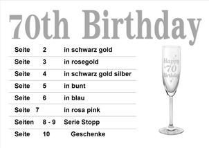 70th birthday seite 1