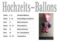 Hochzeits-Ballons Seite 1