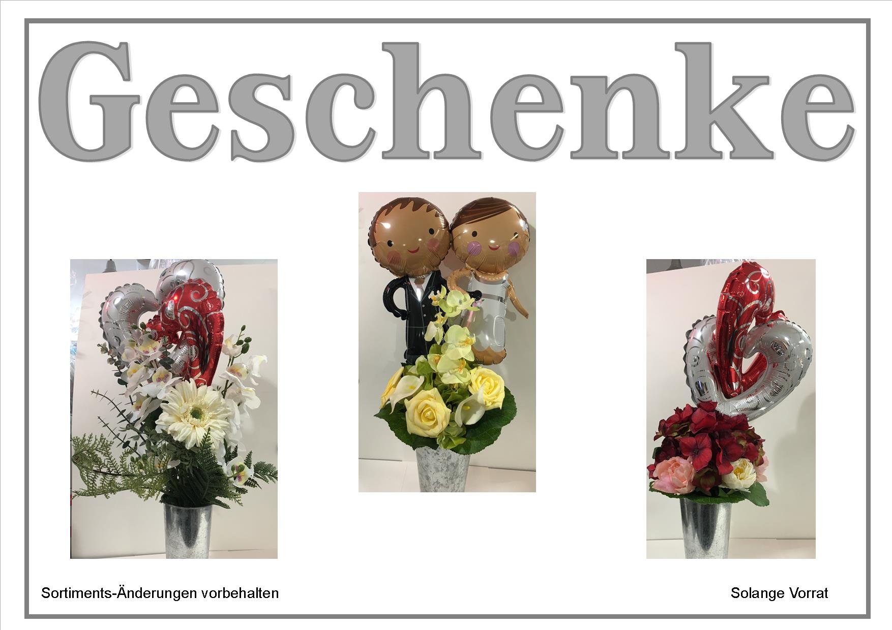 Hochzeitsgeschenke