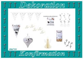 konfirmation 2024 dekoration