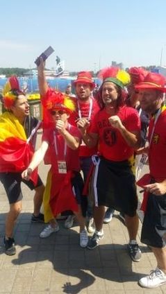 Belgium vs Tunisia, Spartak Stadium