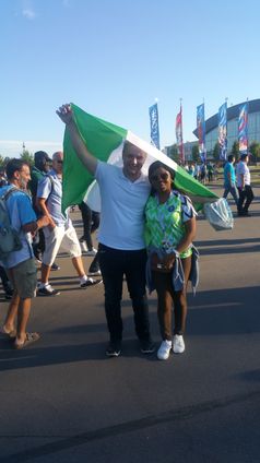 St Petersburg Stadium, Nigeria vs Argentina