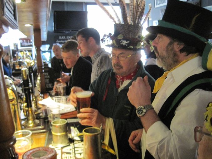 The King's Arms, well-placed for events on Catte Street and the Broad (photo Tim Healey)