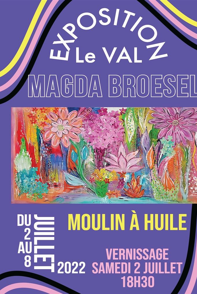 VERNISSAGE  SAMEDI 2 JUILLET 2022  18H30