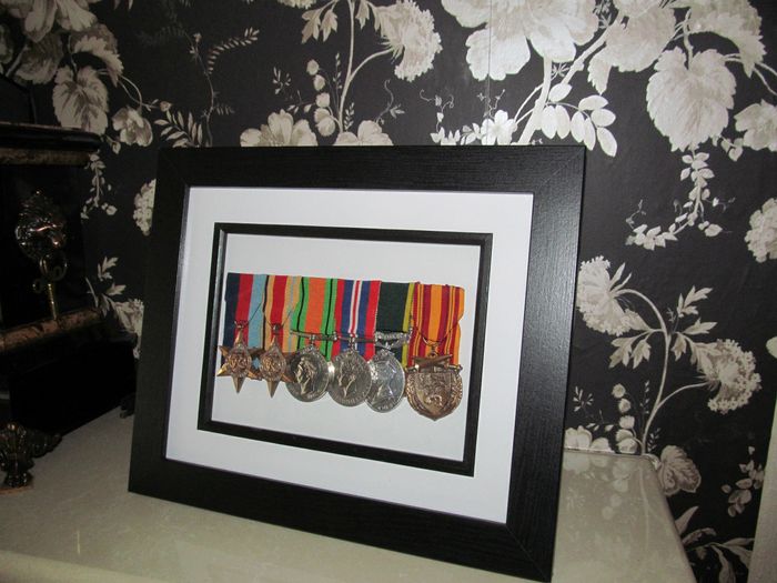 2nd World war medal's, end medal is the famous Dunkirk evacuation Commemorative Medal and The then Prime Minister Winston Churchill made his speech 