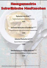 Restaurant Bad Wimpfen, Maultaschen