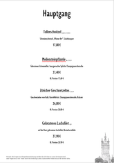 draußen sitzen