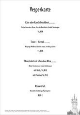 Essen in Bad Wimpfen