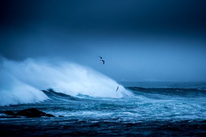 Storm i Kvalsvika