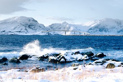 Vinter ved Rundebrua