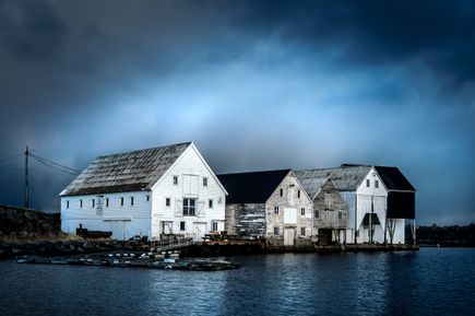 Sjøbuder på Runde