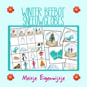Beebot: winter sneeuwglobes