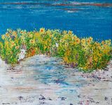 Kleurrijk duinlandschap (Colorful dune landscape)