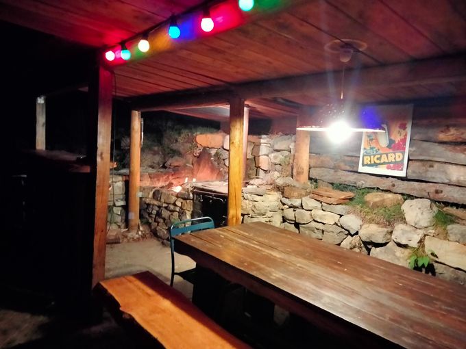 coin barbecue, repas