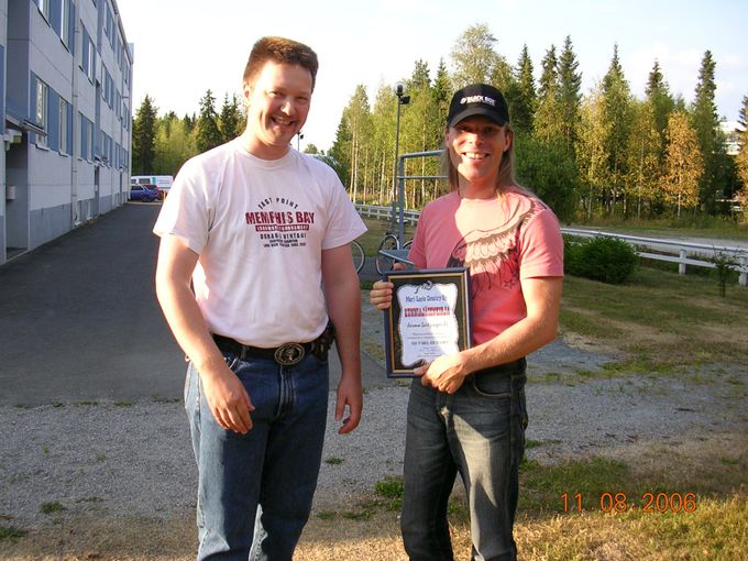 Ensimmäinen kunniajäsenemme Jorma Leitzinger 2006