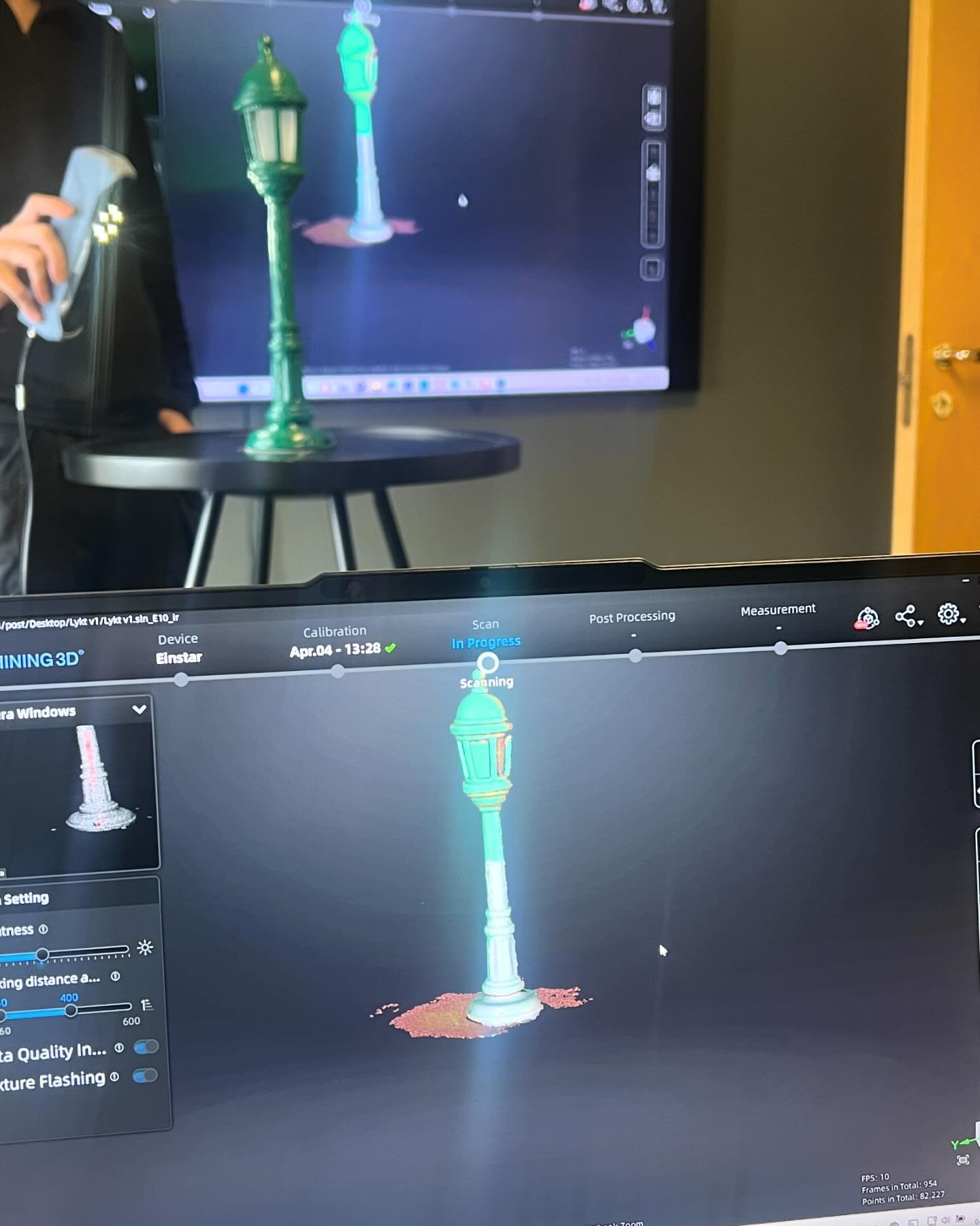 3D Scan Lampe