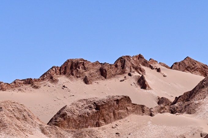 Valle de la Muerte, vormittags
