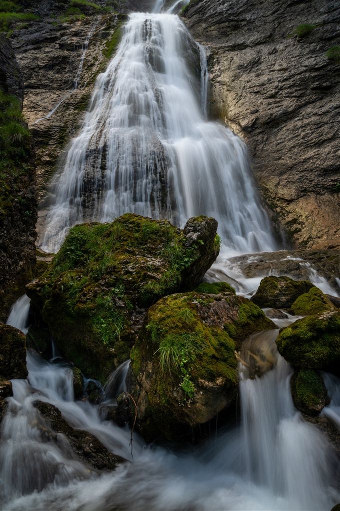 Kenzenwasserfall unweit der Kenzenhütte
