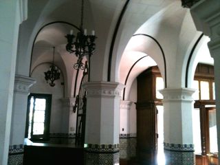 Hall d'entrée de la banco hipotecario
