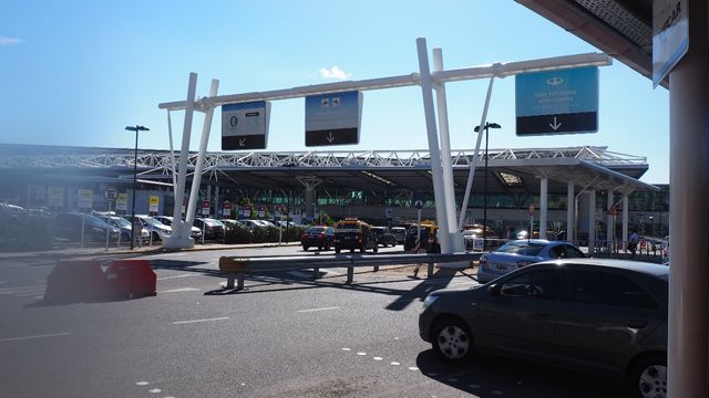 Arrivée à l'aéroport Ezeiza