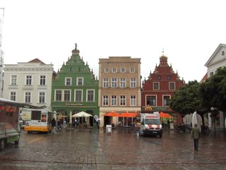 le Marktplatz de Güstrow