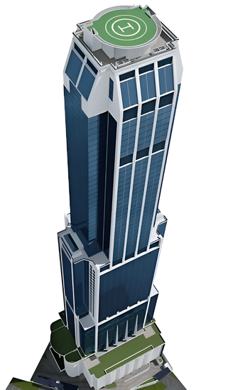 ABD Plaza - Upper Hill, Nairobi. The proposed regional head offices of the African Development Bank, comprising 31 floors.