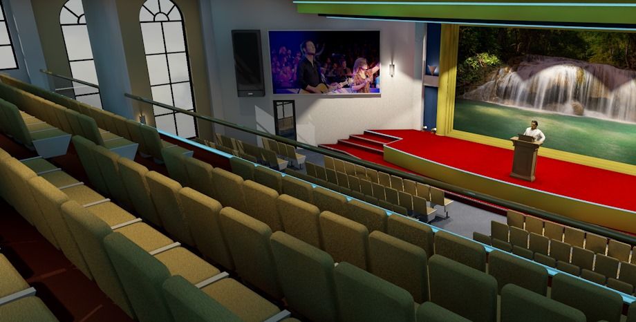Amazing Grace Centre - Nakuru. Comprises of a church auditorium and offices.