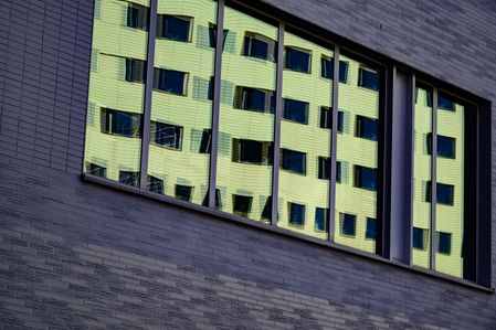 Series ' City Trails ' Reflections