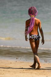 Series ' Ocean Trails' - Rasta girl
