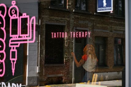 Series ' People Around ' - Tattoo Girl