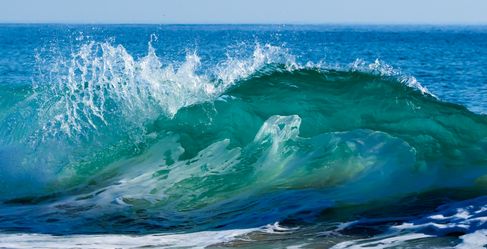 Series ' Ocean Trails' - Green wave